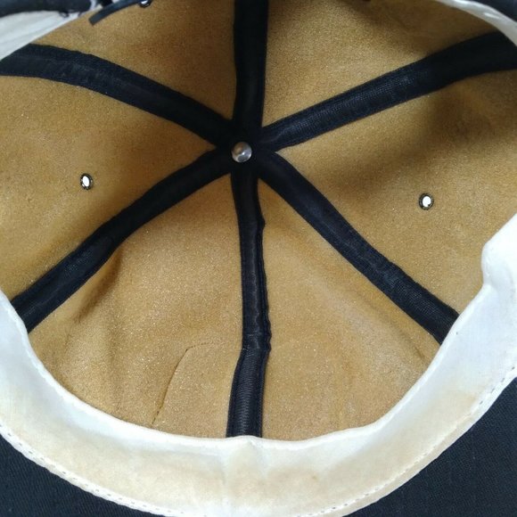 John Deere 6 Panel Swingster Snapback Hat Patch Yellow Black Made in USA - Picture 6 of 7